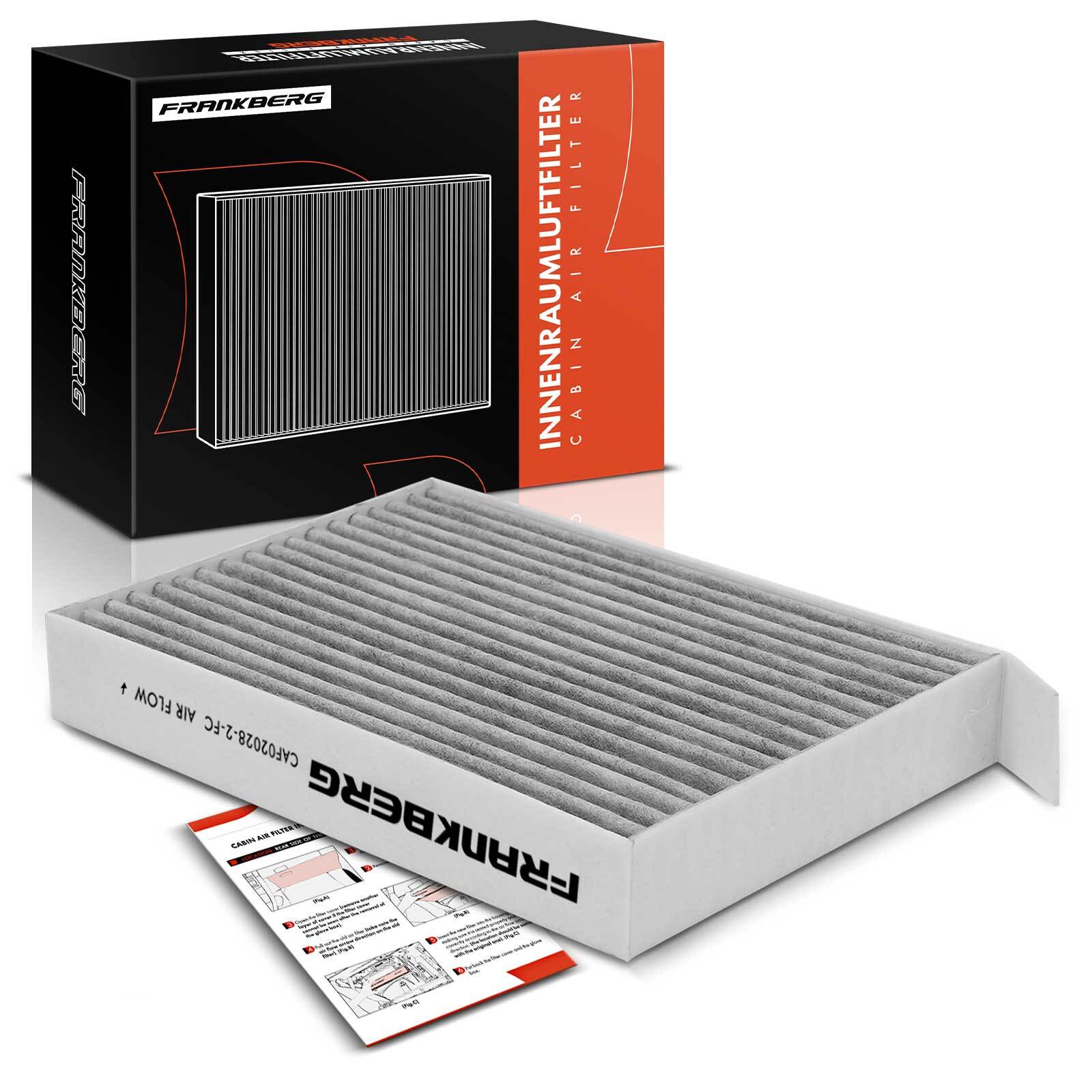 FRANKBERG Cabin Air Filter for Opel Agila Mk III 2008-2014 Vauxhall Agila Mk III