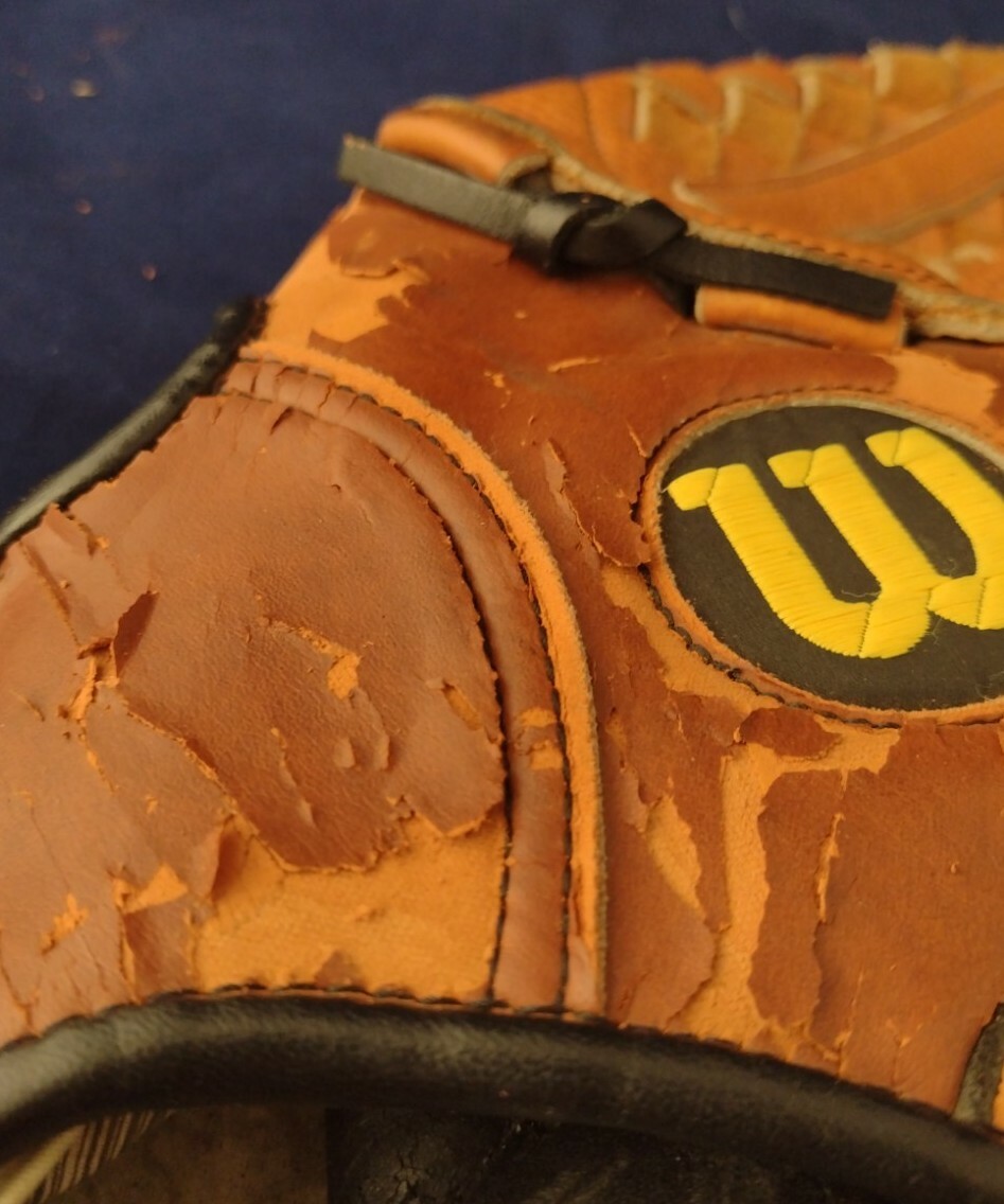 Wilson Elite Flexback A1604 ESB4 14" Leather Softball Glove RHT eBay