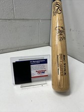 BRYCE HARPER AUTOGRAPHED BASEBALL  BAT ADIRONDACK PRO PSA DNA FULL SIZE RAWLINGS