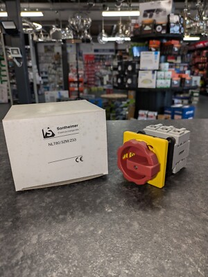 Isolator Switch 80A 3 Pole Sontheimer 415V Panel Mounted Rotary ...