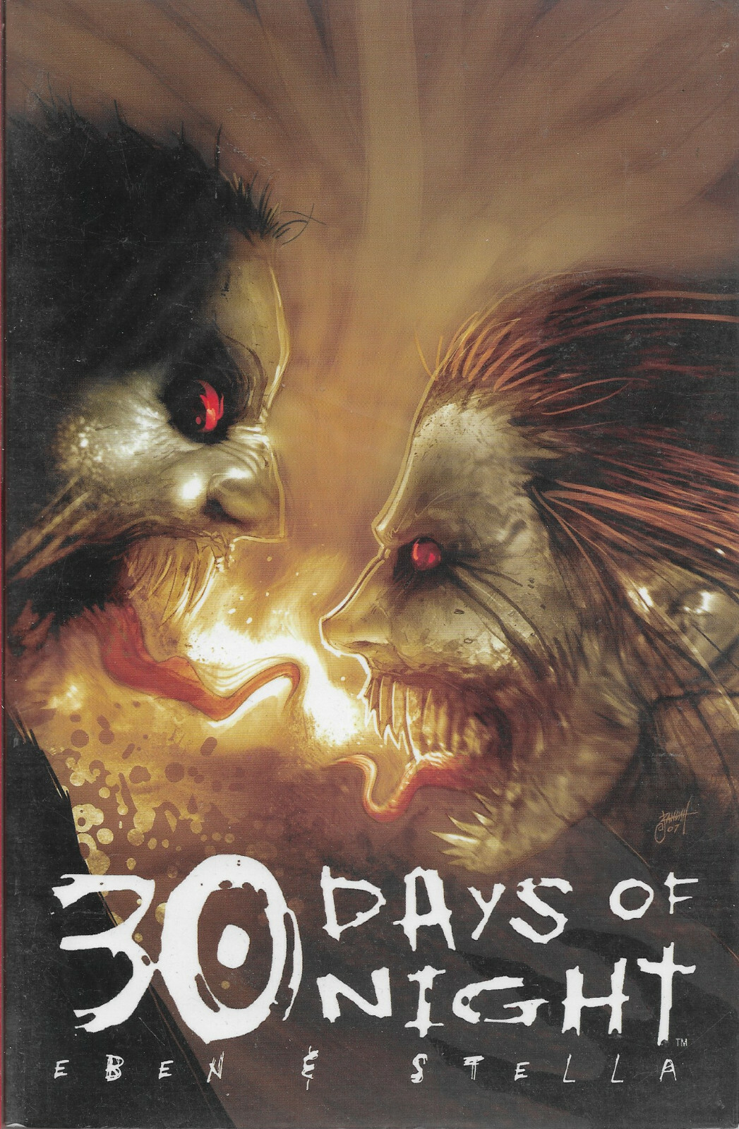 30 DAYS AND NIGHT - EBEN AND STELLA Graphic Novel
