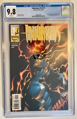 Inhumans #v2 #5 (1999) CGC 9.8 1st App Yelena Belova Black Widow MCU