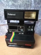 RARE vintage retro camera polaroid 635 cl supercolor