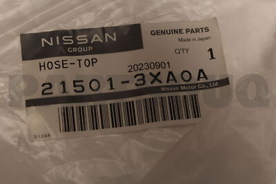 215013XA0A Genuine Nissan HOSE-TOP 21501-3XA0A | eBay