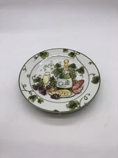 I. GODINGER & Co. Set Of 3 Cheese Dessert Wine Luncheon Plates 8"