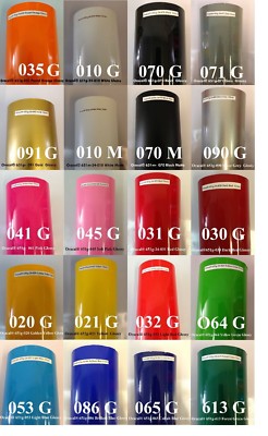 5 Rolls 24'' x 10 feet Oracal 651 HQ  Vinyl for Craft Cutter Choose Color