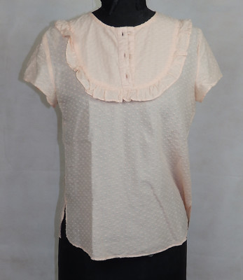 Shirt Damen Mango MNG Casual hautfarben Größe L Damenshirt Bluse