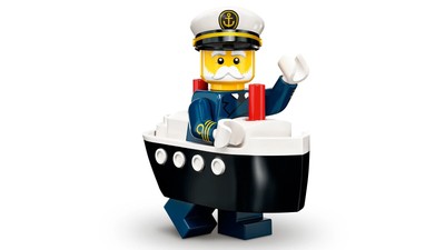 Ferry Captain - Serie 23 - Lego Minifigur