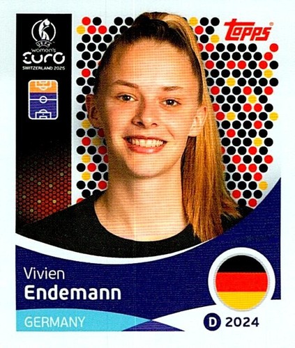 TOPPS UEFA WOMEN´S EURO SWITZERLAND 2025 STICKERS PARTE 1 (1 - 236) - Imagen 189 de 237