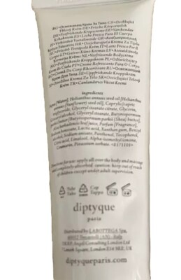 Diptyque Lait Frais 50 ml Body Lotion Brand New 5 Tubes + Free