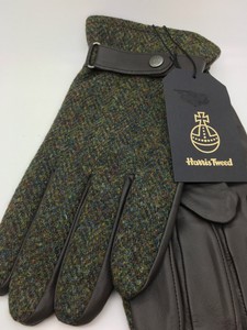 harris tweed gloves mens
