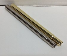 Frontgate Bathroom Shower Butler EXTENSION pole 12.5 in brass brushed nickel