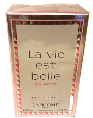LANCOME La Vie est Belle En Rose L'Eau de Toilette 1.7 oz/50 ml Spray Sealed