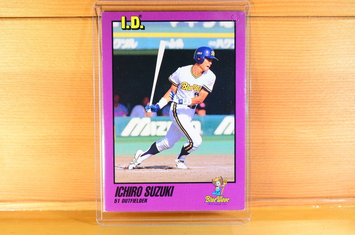 ichiro 響 Ichiro Suzuki 1993 TOMY ID #102 blue wave I.D.69-001 baseball card