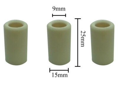 3-pack 51040009 15x9x25 15mm General Pump , Interpump i6 Replacement Plunger
