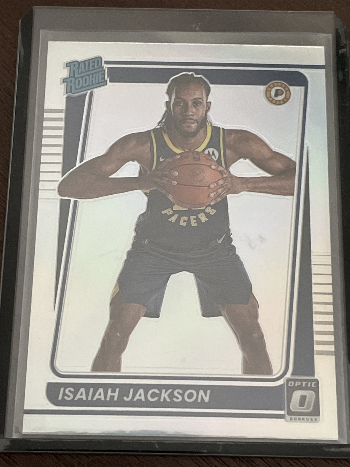 Isaiah Jackson RC SILVER HOLO OPTIC SP 2021-22 Donruss Optic Rated Rookie #167