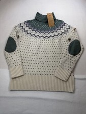 Fjallraven Women's Ovik Knit Roller Neck Sweater Small 100 Wool NWT 195 MSRP