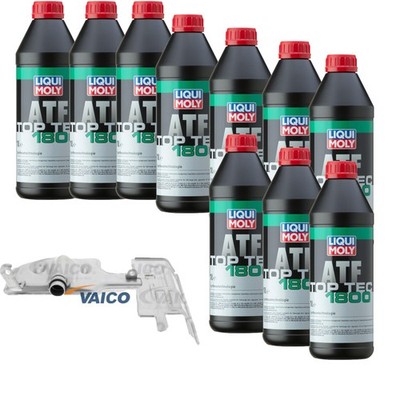 10 L Liqui Moly Top Tec ATF 1800 VAICO Getriebeölfilter für Honda CR-V III