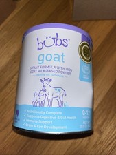 20oz Bubs Goat Milk Infant Formula w/ Iron NEW SEALED March 9, 2028 - Dented Can