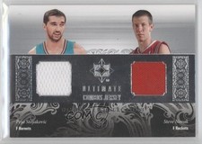 2006-07 Ultimate Collection Combos Dual 43/75 Peja Stojakovic Steve Novak 2d0