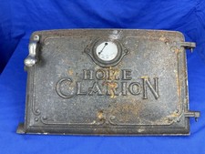 C1915 CLARION Home Cook Stove DOOR w/ Temp Gauge, Replacement, RePurp Pizza Oven