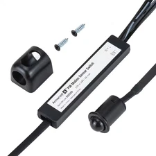 PIR Motion Sensor Indoor Light Switch Single-Pole 4 Amp Black 532520