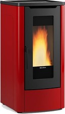 La Nordica-Extraflame Stufa a Pellet Ventilata 10 kW 27 Kg Bordeaux Dahiana VFS