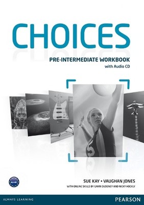 Sue Kay Vaughan Choices Pre-Intermediate Workbook & Audio  (Mixed Media Product)