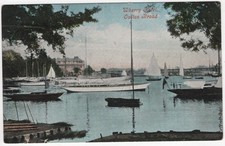 Wherry Hotel Oulton Broad River Sail Boats Yachts Masts Leisure 1900's