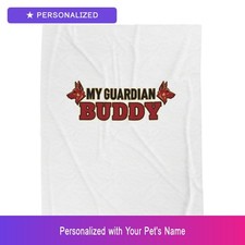 Custom German Shepherd Pet Lover Blanket Personalized Name Dog Owner