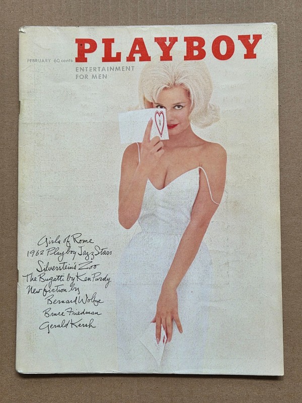 Playboy February 1962, Kari Knudsen, Hemingway, Jazz All Stars