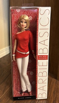 Mattel #V9315 Mattel Barbie Basics Model No. 01 Collection Red-2011 Incredible!