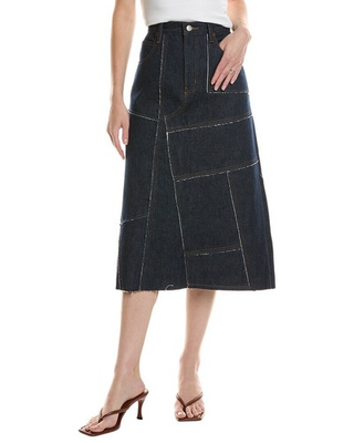 #ad #ad Frame Denim The Patchwork Midi Skirt Women#x27;s $125.99