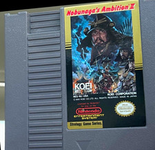 KOEI Nobunaga's Ambition II Strategy Game for Nintendo NES NTSC-U/C 1990