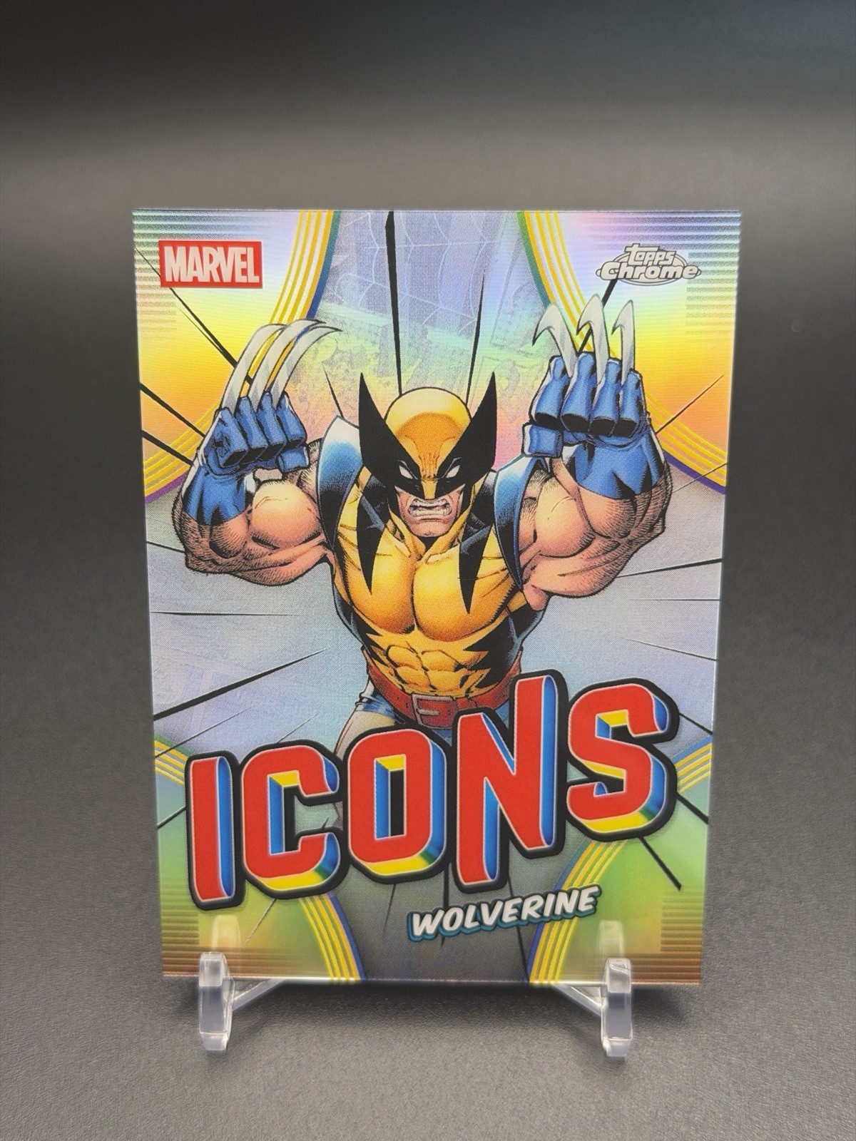 Wolverine 2026 Topps Chrome Marvel Comics Marvel Icons #MI-20