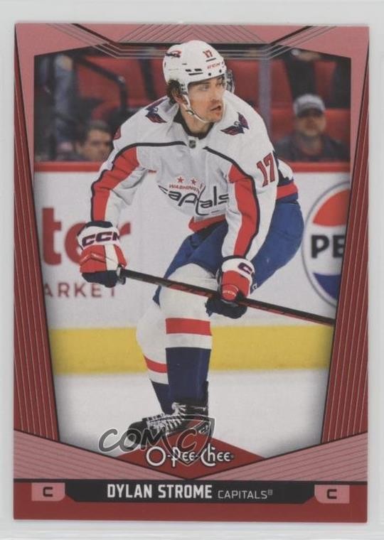 2024-25 O-Pee-Chee Red Border Dylan Strome #453 2d8