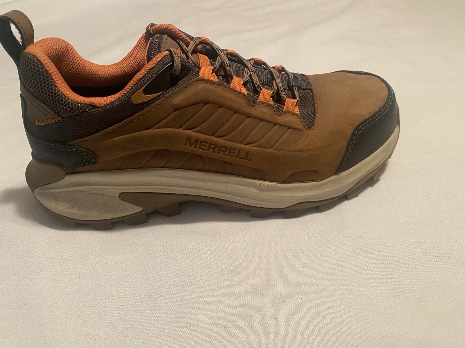 Scarpa MERRELL Uomo 10 Moab Speed 2 Mid Fibra di Carbonio Punta Impermeabile Escursionismo Lavoro