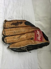 Rawlings Baseball Glove 12.5 Inch Derek Jeter RBG6D RHT Leather Signatures