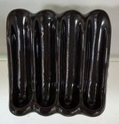 Frankoma Black Onyx Pipe Or Toothbrush Holder.  New.  Rare. — photo 1