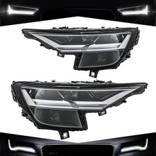 LED Headlights R & L For 2019-2023 Audi Q8 SQ8 4M8941774A 4M8941773A