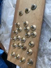 MCM Copper Round Concave 23 Architectural HARDWARE Drawer Pull Salvage ATOMIC