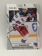Mika Zibanejad 2023-24 O-Pee-Chee Base Card #455 Rangers