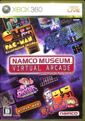Namco Museum Virtual Arcade Microsoft Xbox 360 Japanese