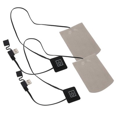 Pilipane Heated Insole, 77-122  2Pcs Heating Pad Composite Fiber Electric Socks