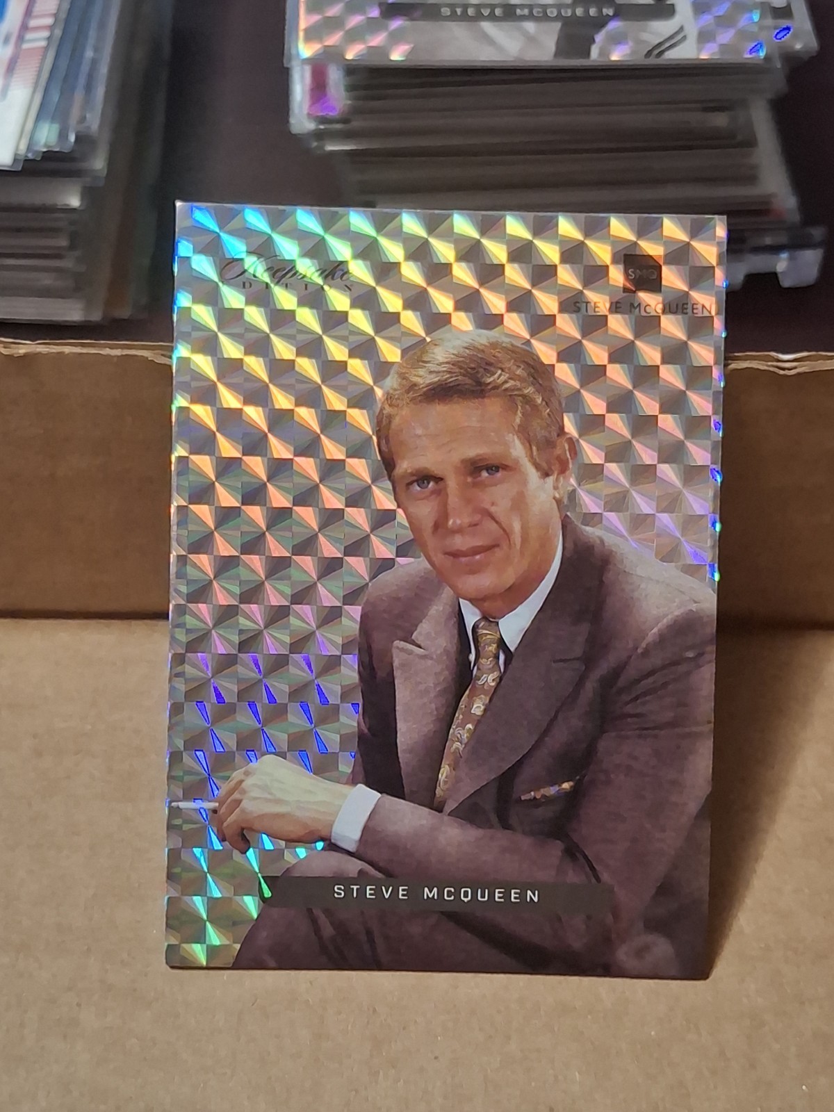 2025 STEVE MCQUEEN KEEPSAKE EDITION ACTOR CARD #210 SILVER MOSAIC