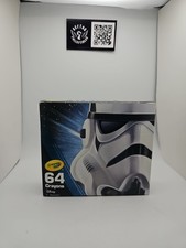 Crayola STAR WARS STORMTROOPER 64 Colors Collectible Crayons with Sharpener