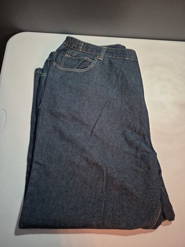 NWT Liberty Blues Denim Blue Jeans 50x29” Fleece Lined Elastic Waist Relaxed Fit - Picture 11 of 21