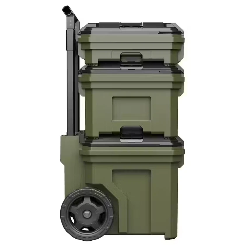 Bunker Load-Up Rolling Tool Storage Box Stacking System - 9 Piece - Image 4 of 4