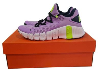 Nike Free Metcon 4 Laufschuhe Damen sportlich Pink / Weiß  Gr. 38 UK 4,5 US 7