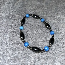 Colorful Magnetic Hematite Stretch Bracelets